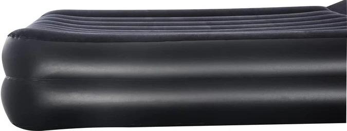 Miniatura Colchón Inflable Eléctrico Queen 2.03X1.52X46CM  - Color: Negro