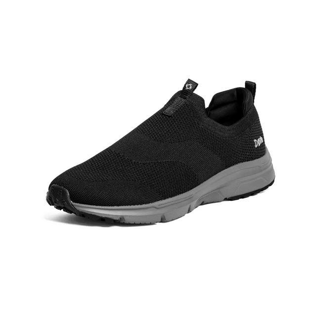 Zapatilla Caña Baja Lite Knit Hombre  - Color: Negro