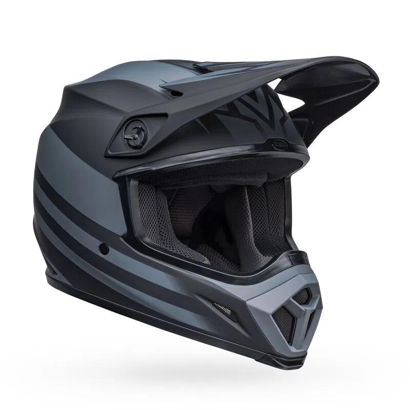 Casco Moto Mx Mx-9 Mips - Color: Negro