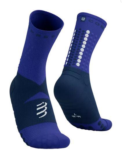 Ultra Trail Socks V2.0 Dazzling Blue/Dress Blue White - Color: Azul