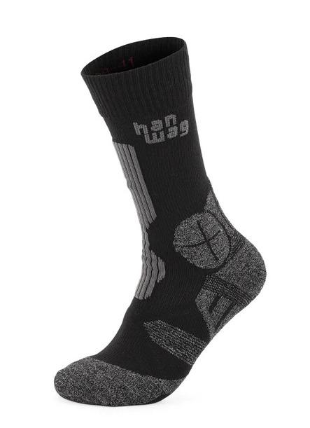 Calcetines Trek Socke - Color: Asphalt-Black