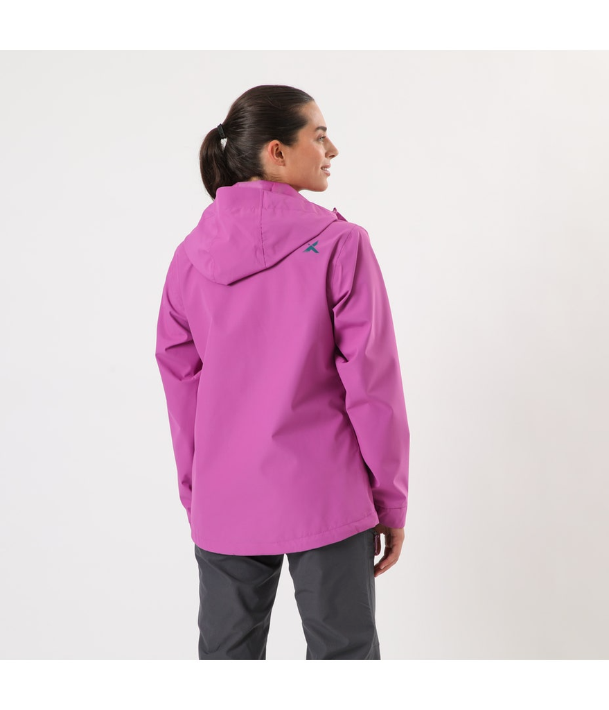 Miniatura Chaqueta Impermeable Mujer Pumalin  - Color: Rose Wine