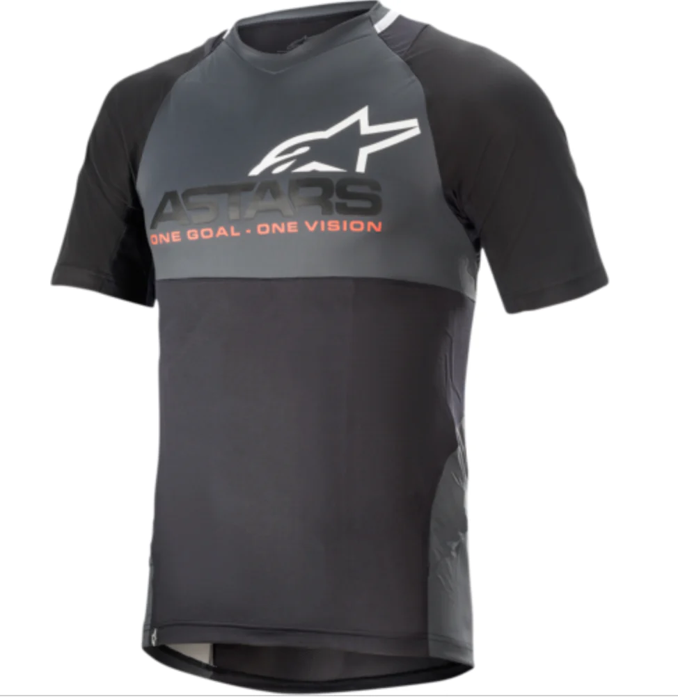 Jersey Ciclismo Astars Racer M corta - Color: Negro