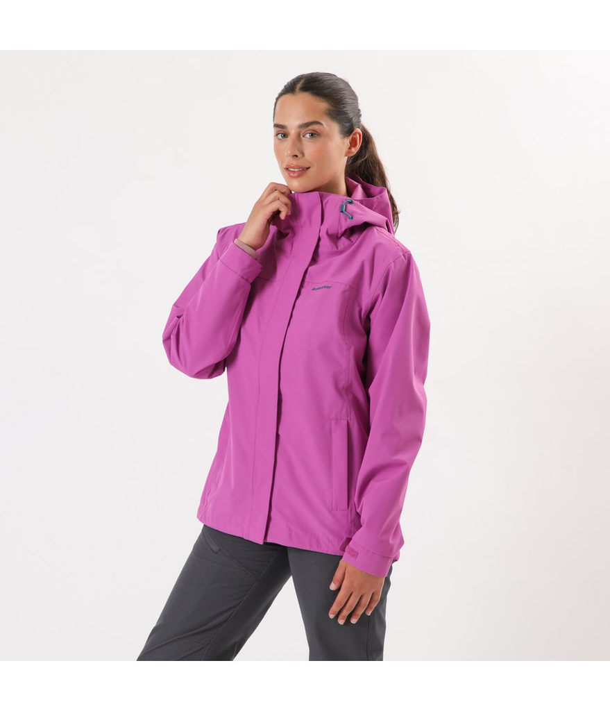 Miniatura Chaqueta Impermeable Mujer Pumalin  - Color: Rose Wine