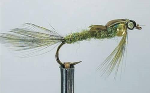 Mosca Ninfa Gold Head Damsel Nymph -