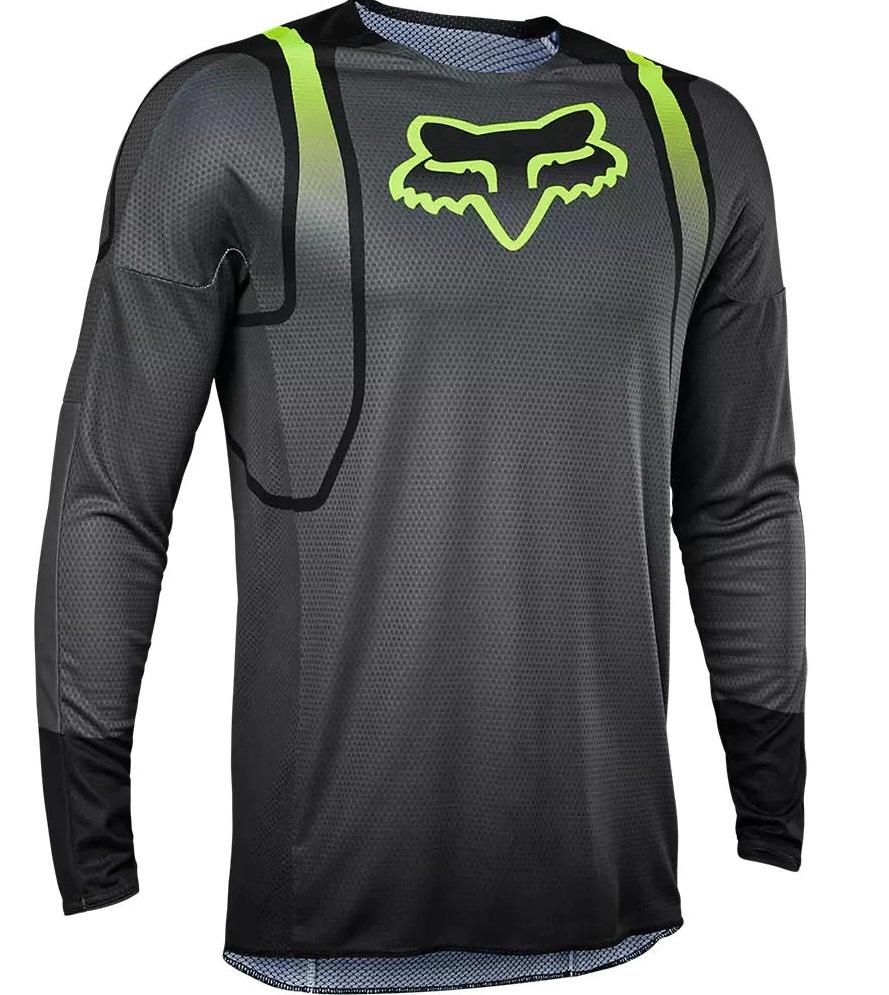 Miniatura Polera Moto 360 Vizen Hombre - Color: Amarillo-Negro