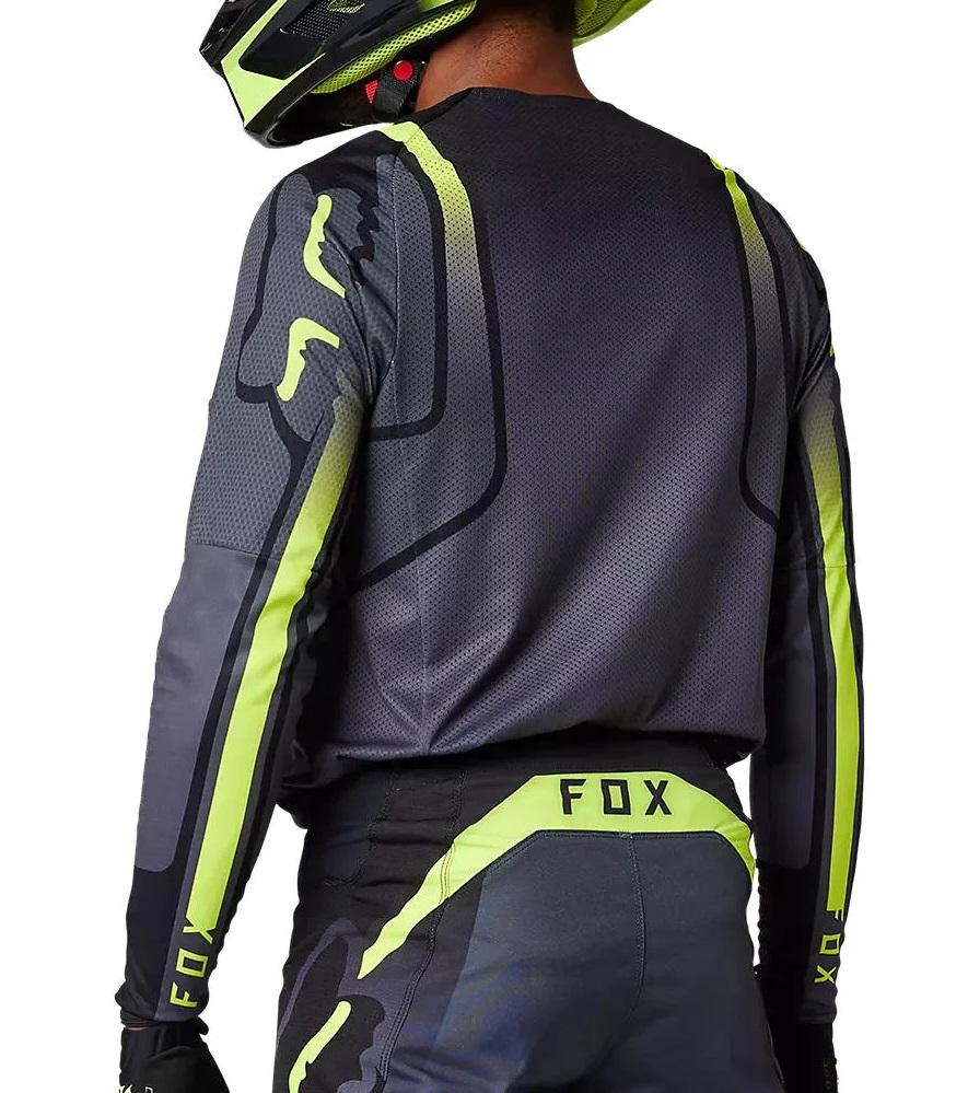 Polera Moto 360 Vizen Hombre - Color: Amarillo-Negro