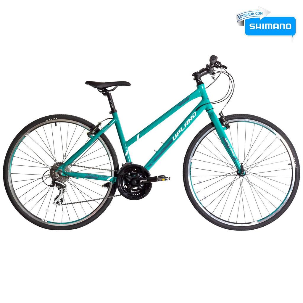 Miniatura Bicicleta LS380-L Aro 27.5 24V, V Brake. - Color: Verde/ Blanco