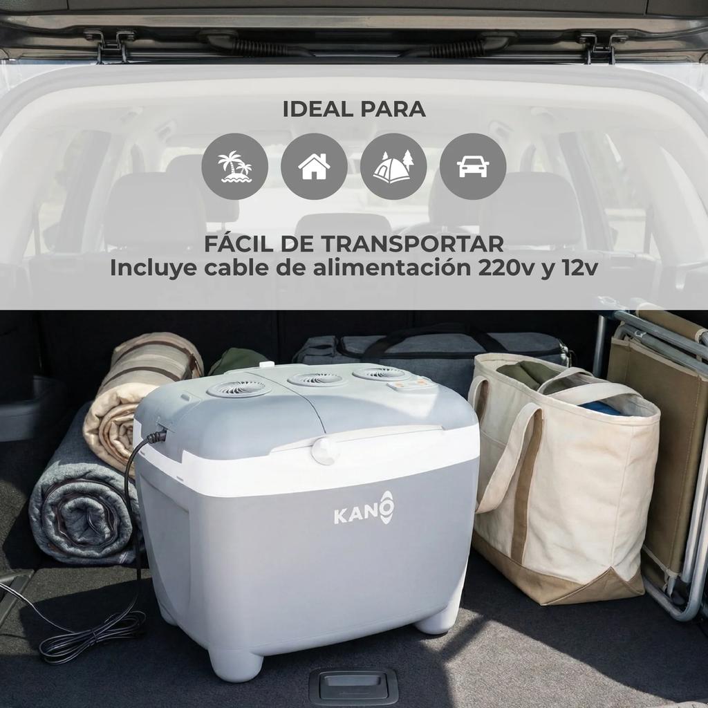 Miniatura Cooler Eléctrico con Ruedas Steffen -