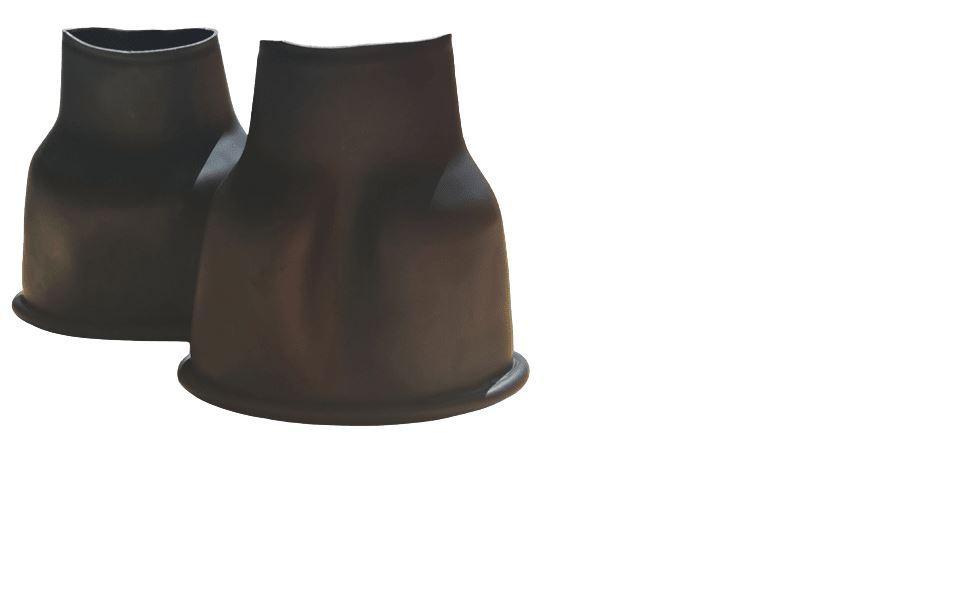 Puños Hd Latex Wrist Si-Tech System Heavy Duty Bottleneck-Medium