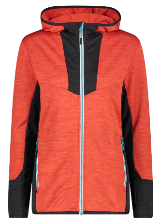 Polar Mujer Fix Hood 32G3776 - Talla: D36, Color: Campari