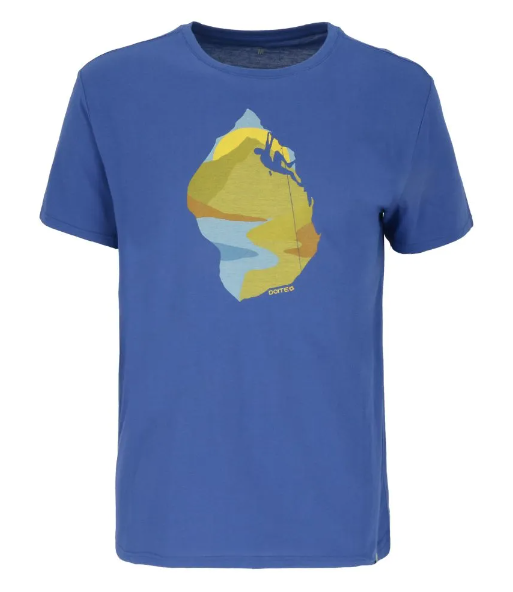 Miniatura Polera Manga Corta Escalada Men - Color: Azul