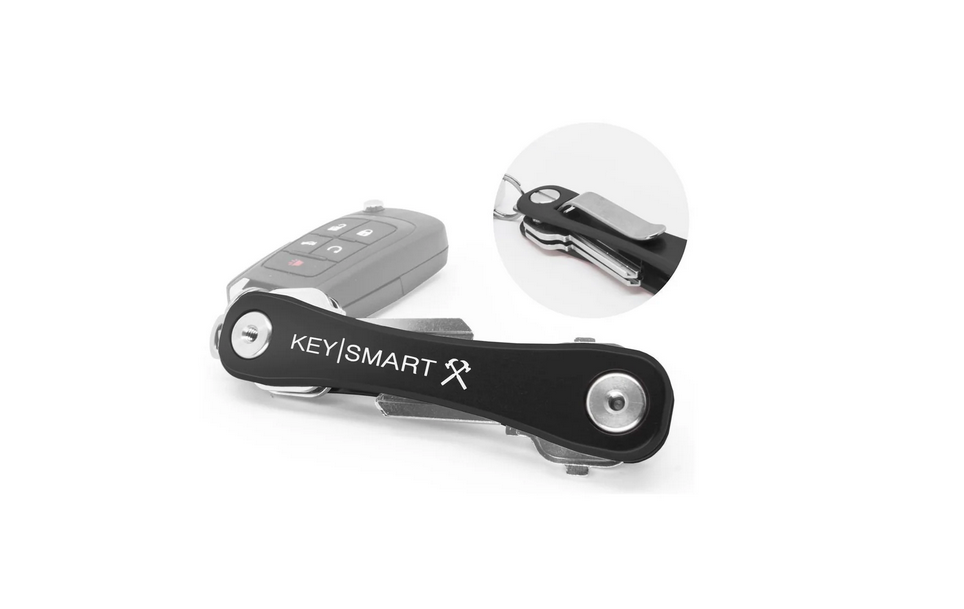 Organizador De Llavero Con Destapador y Clip De Bolsillo