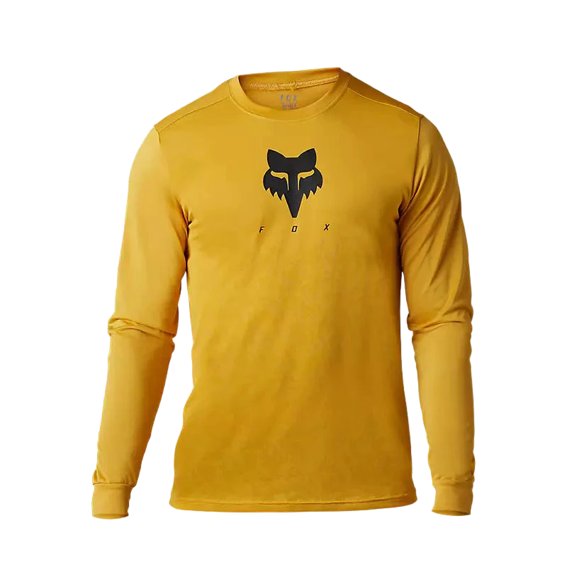 Miniatura Polera Hombre Bicicleta Ranger Trudi Manga Larga - Color: Amarillo