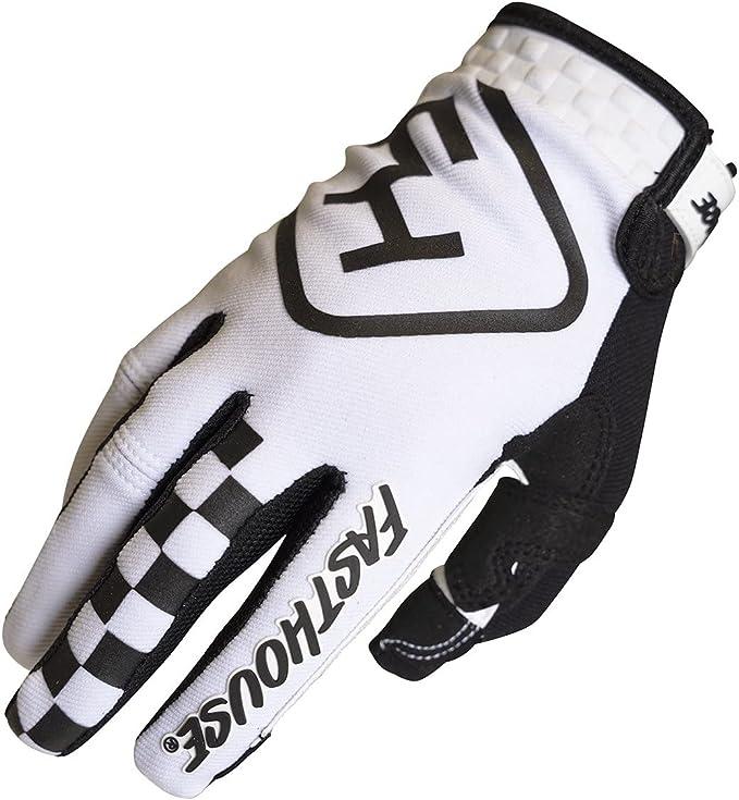 Guantes Moto MX Speed Legacy - Color: Blanco-Negro