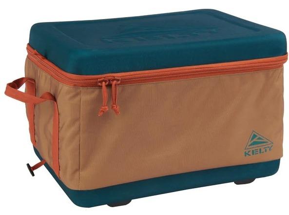 Miniatura Cooler Colapsable Folding 24 - Color: Dull Gold Deep Teal