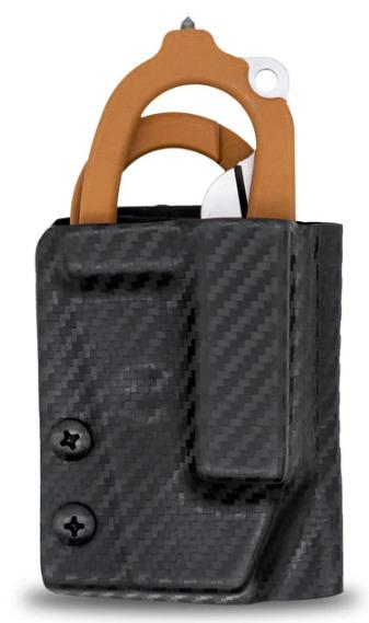 Miniatura Funda de Kydex para Leatherman Raptor - Color: Carbón Negro