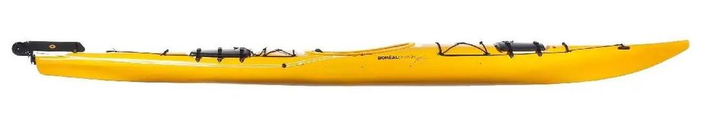 Kayak Muktuk w/rudder - Color: Amarillo