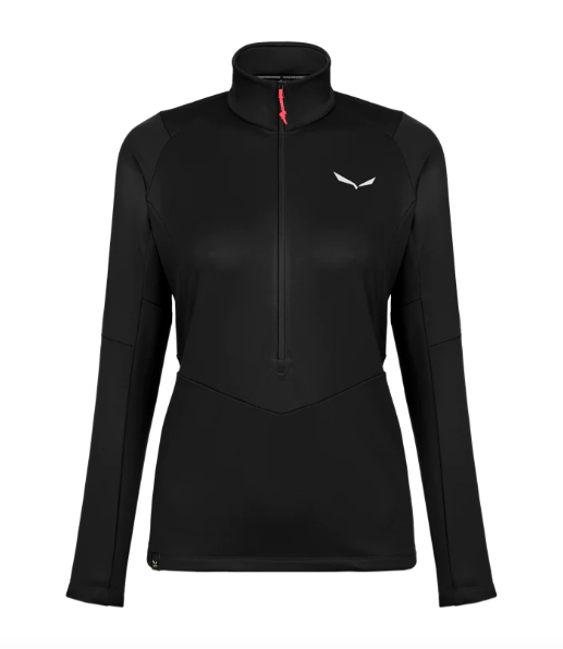 Polar Mujer Puez Pl Half Zip - Color: Negro