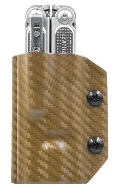 Miniatura Funda de Kydex para Free P2 - Color: Carbón Marrón