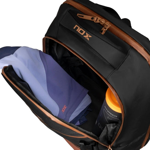 Mochila Nox Open Series 2024/2025 - Color: Negro/Marron