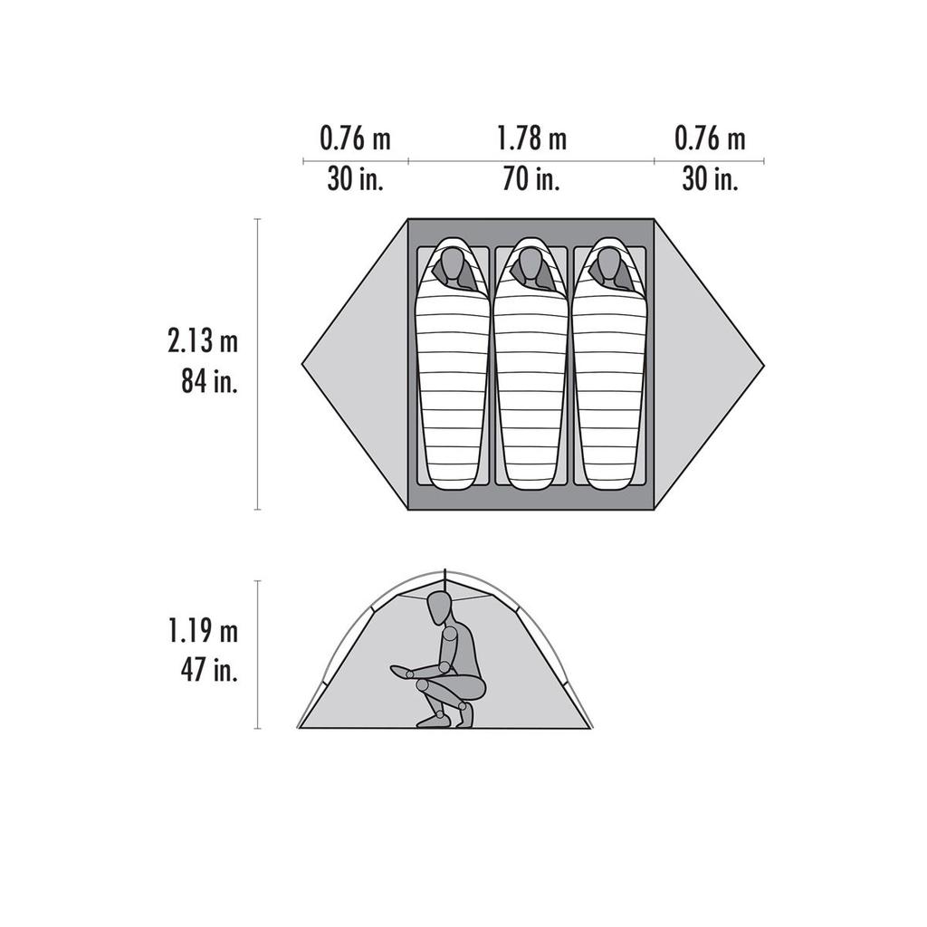 Carpa Ultraliviana Access 3 -