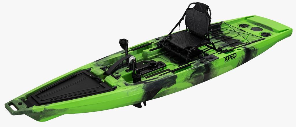 Kayak de pesca Bigfish Max 12.5 - Color: Verde-Negro