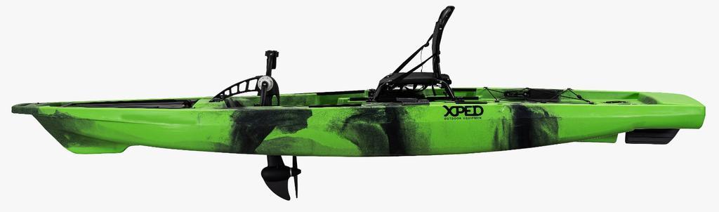 Miniatura Kayak de pesca Bigfish Max 12.5 - Color: Verde-Negro