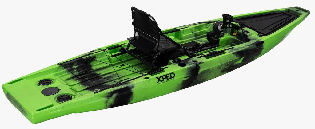 Kayak de pesca Bigfish Max 12.5 - Color: Verde-Negro