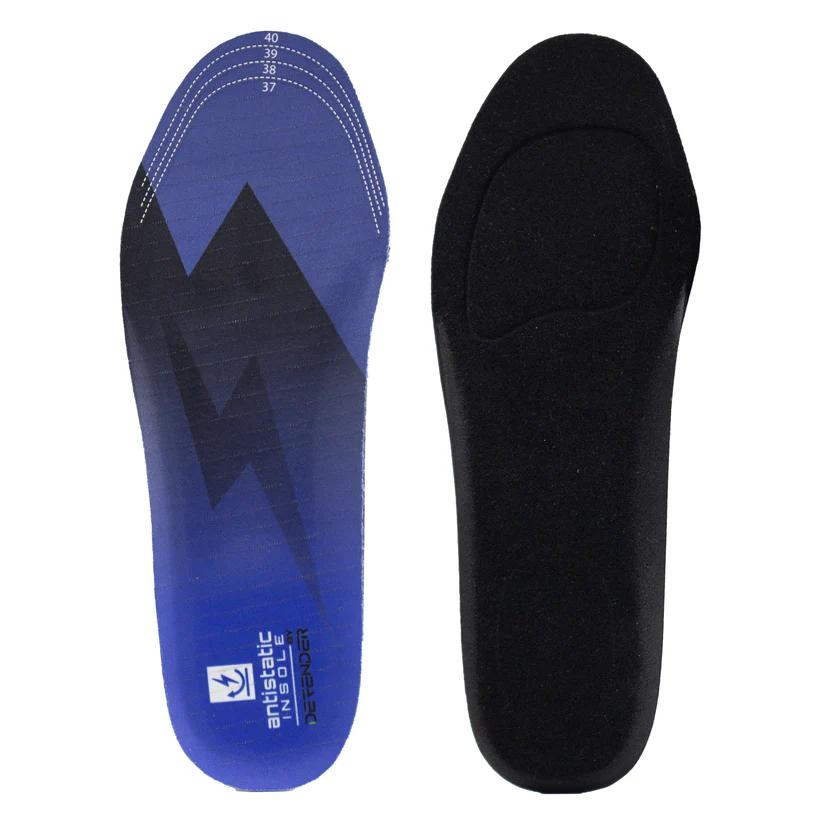 Plantilla Antiestatica Mujer - Color: Azul-Negro