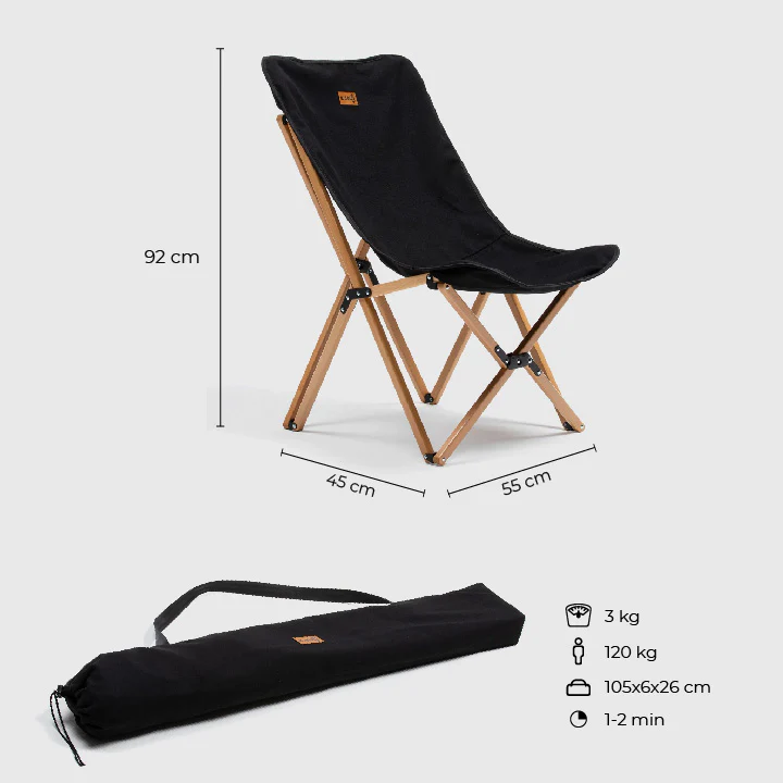 Miniatura Silla Camping Natural -