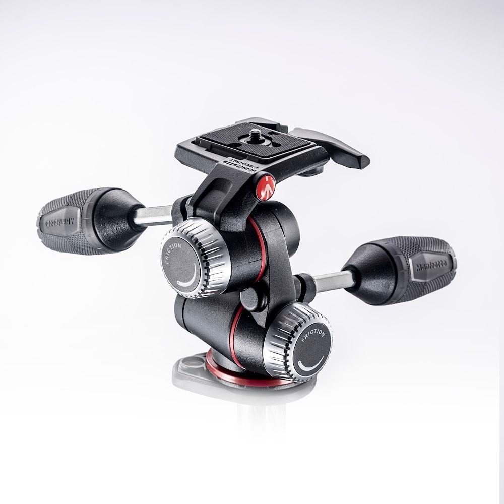 Rótula De Trípode X-PRO De 3 Vías Con Palancas Retráctiles -