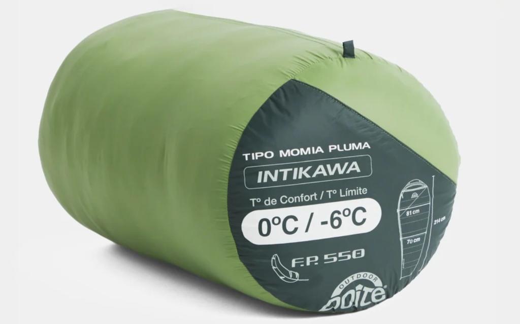 Miniatura Saco De Dormir Pluma SD Intikawa  - Color: Verde