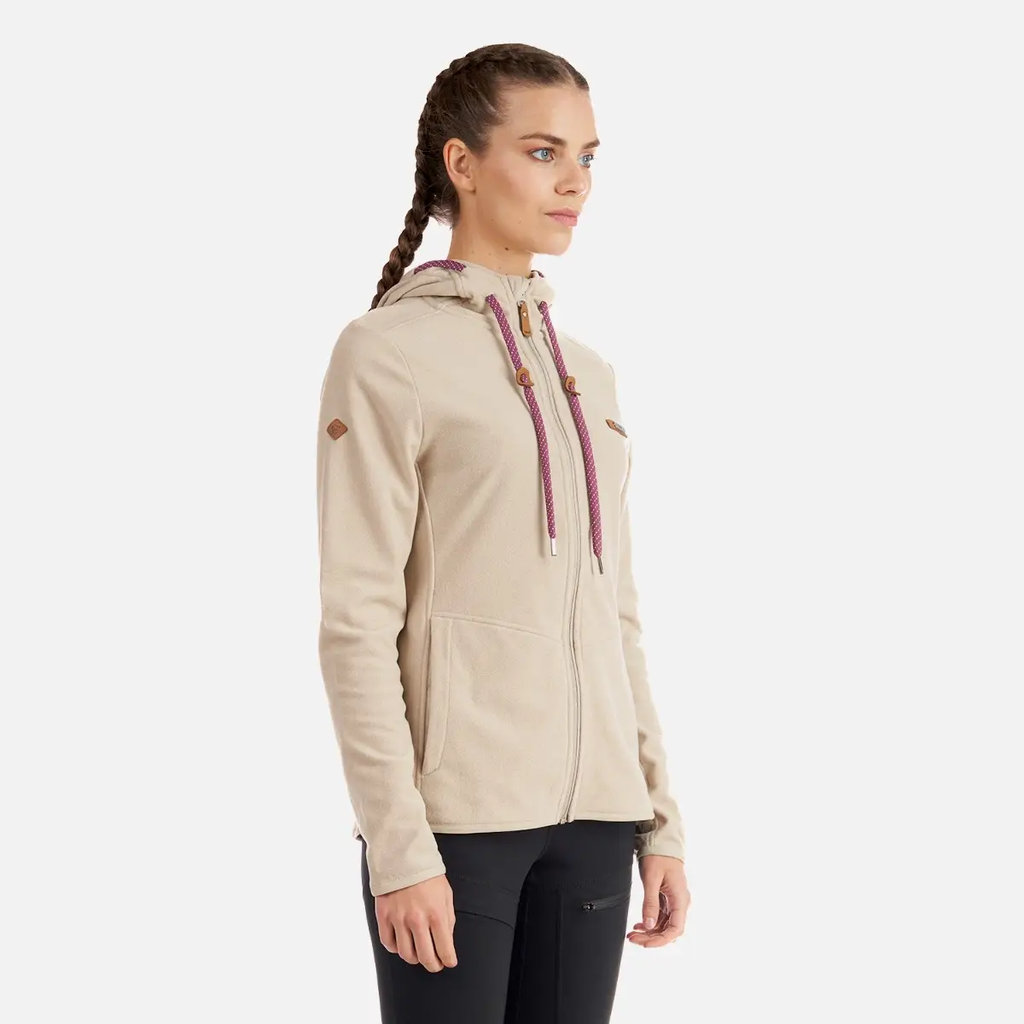 Miniatura Poleron Mujer Stripes Nano-F Full Zip Hoody V22 -