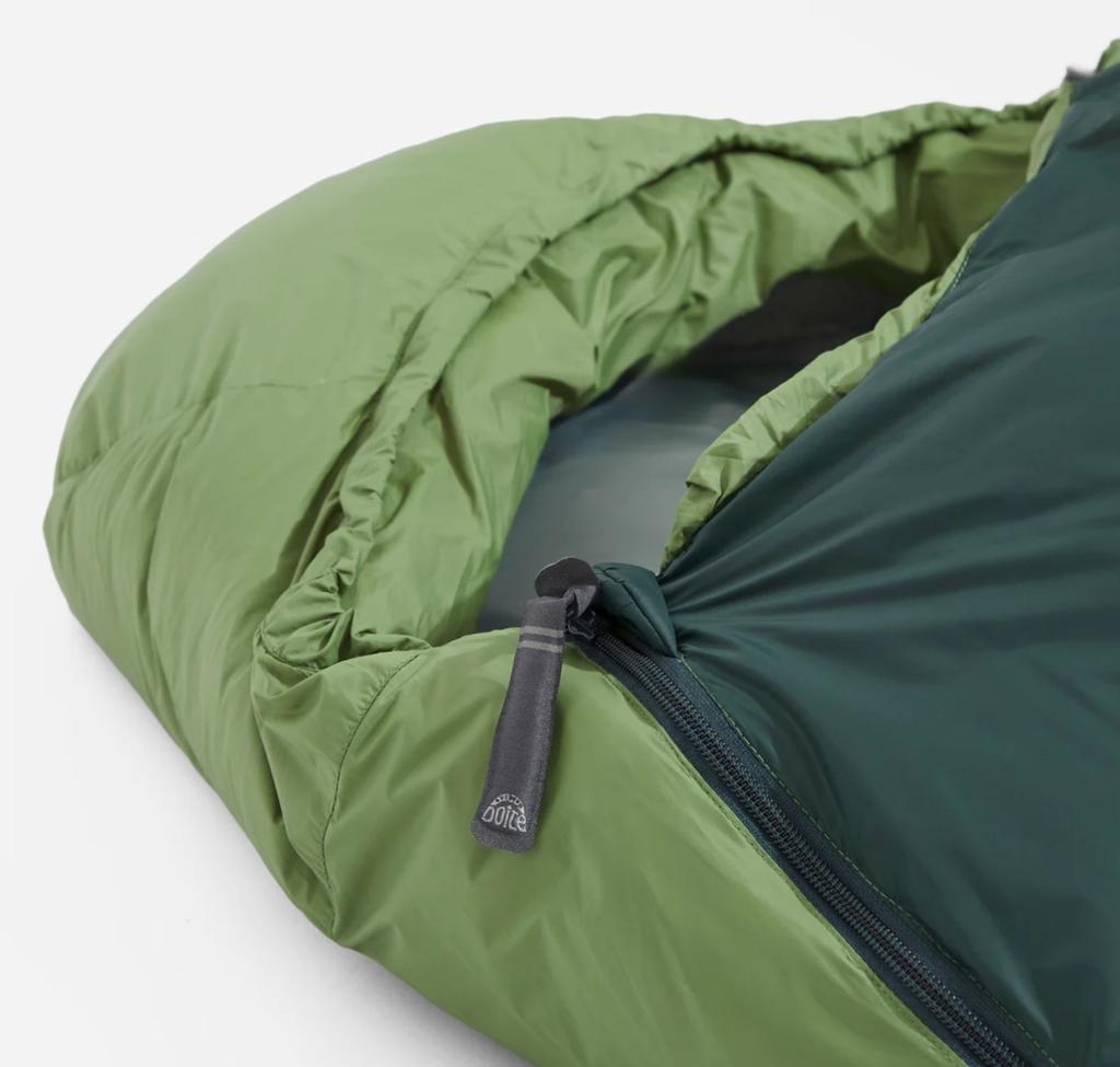 Miniatura Saco De Dormir Pluma SD Intikawa  - Color: Verde