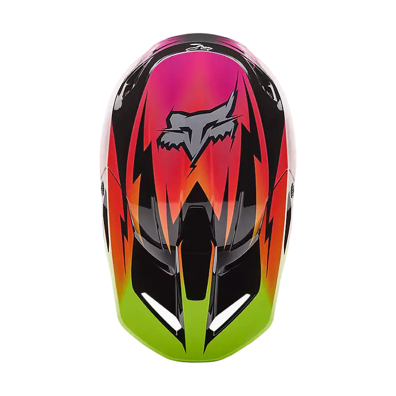 Miniatura Casco Moto V1 Statk - Color: Rojo-Rosado