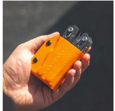 Miniatura Funda de Kydex para el Gerber Truss -