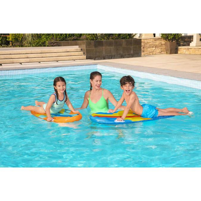 Miniatura Tabla Surf Natacion Inflable con Manilla 114X46Cm -