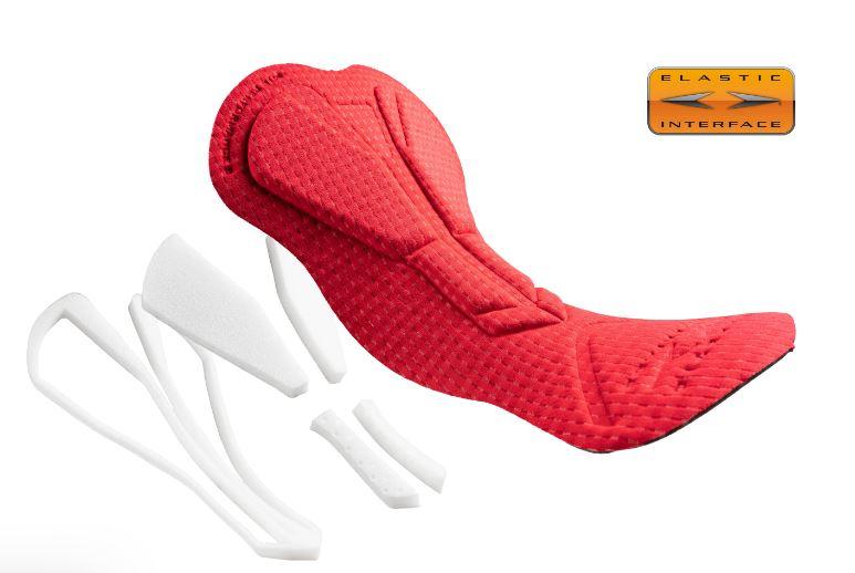 Calzas Ciclismo Hombre Ride Padded Under - Color: Negro/Naranja