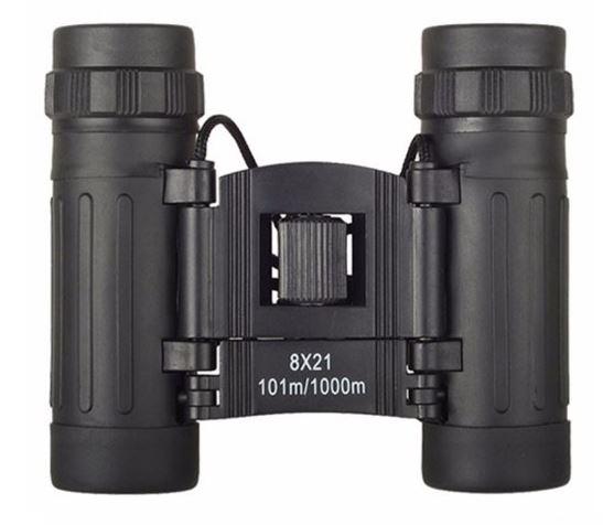 Binocular 8X21 Compacto Negro