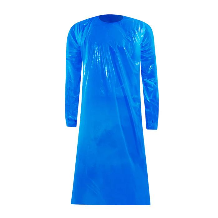 Pechera Polieriteno Desechable  - Color: Azul
