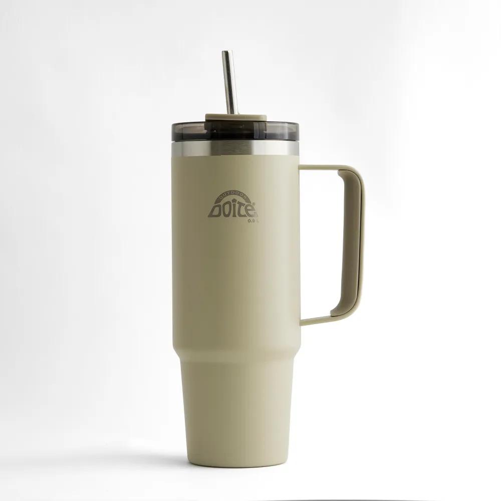 Vaso Termico 900Ml Con Bombilla Every