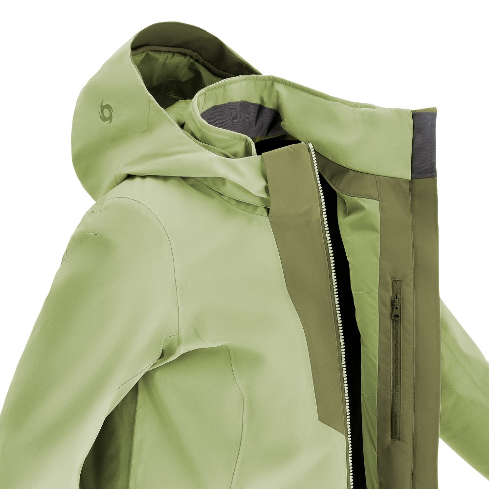 Parka Térmica Impermeable Vito Mujer - Color: Verde Claro