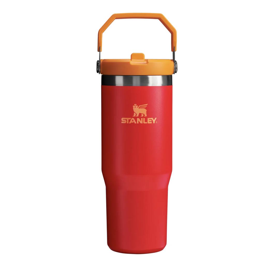 Botella Térmica Flip Straw | 887 ml - Color: Rojo