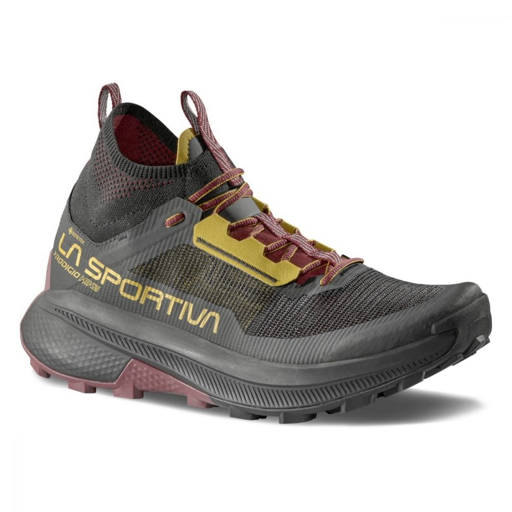 Zapatilla de Senderismo Prodigio Hike GTX - - Color: Black/Savana