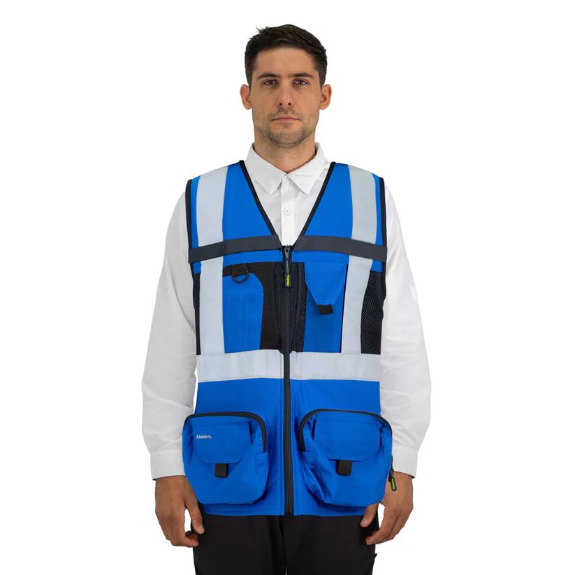 Miniatura Chaleco Geologo Xpert Hombre - Color: Azul