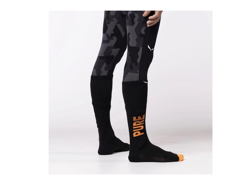 Calcetines Hombre Sella Pure Mtn Merino - Color: Negro