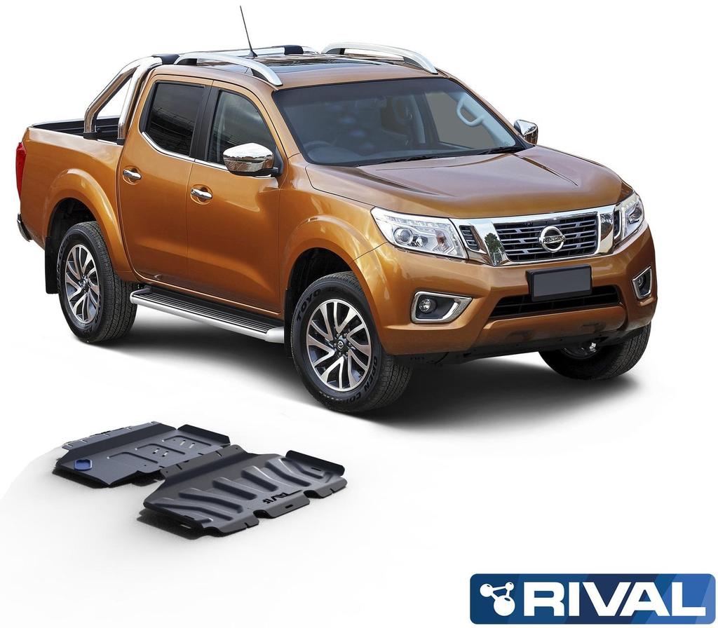 Skid Plates Nissan NP300/ Renault Alaskan/ MB X Class // Motor Y Radiador -