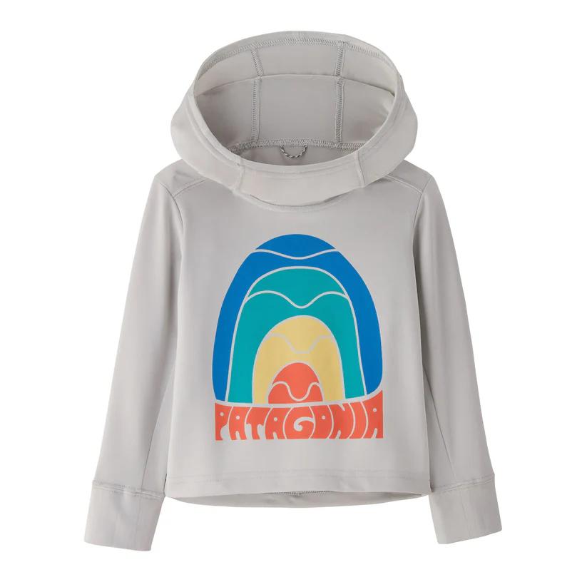 Primera Capa con Hoody Bebe Baby Capilene®  - Color: Gris Claro