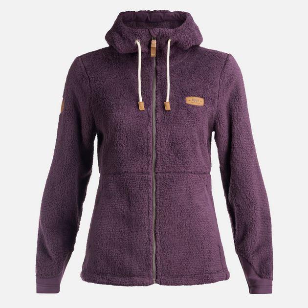 Miniatura Chaqueta Mujer Bear Shaggy-Pro Hoody Jacket - Color: Morado Oscuro